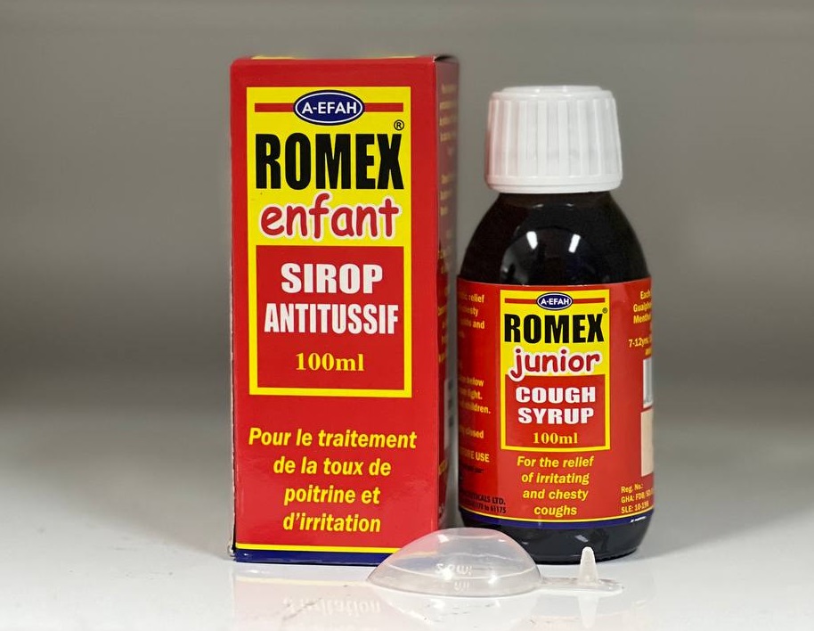 ROMEX JUNIOR COUGH SYRUP